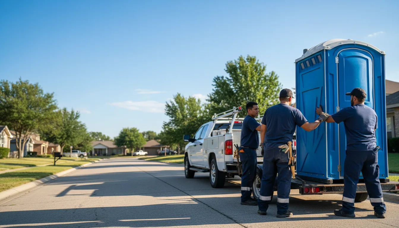 Portable Toilet Rental in Stonewall, LA near me